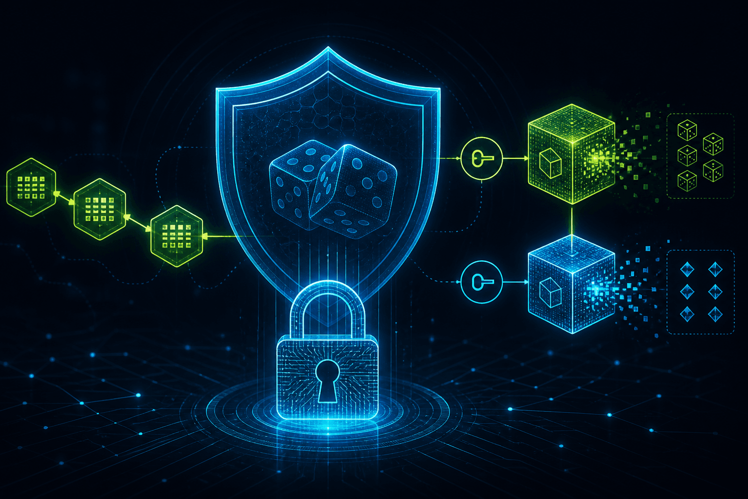 Mobile Thrill experience and security illustration